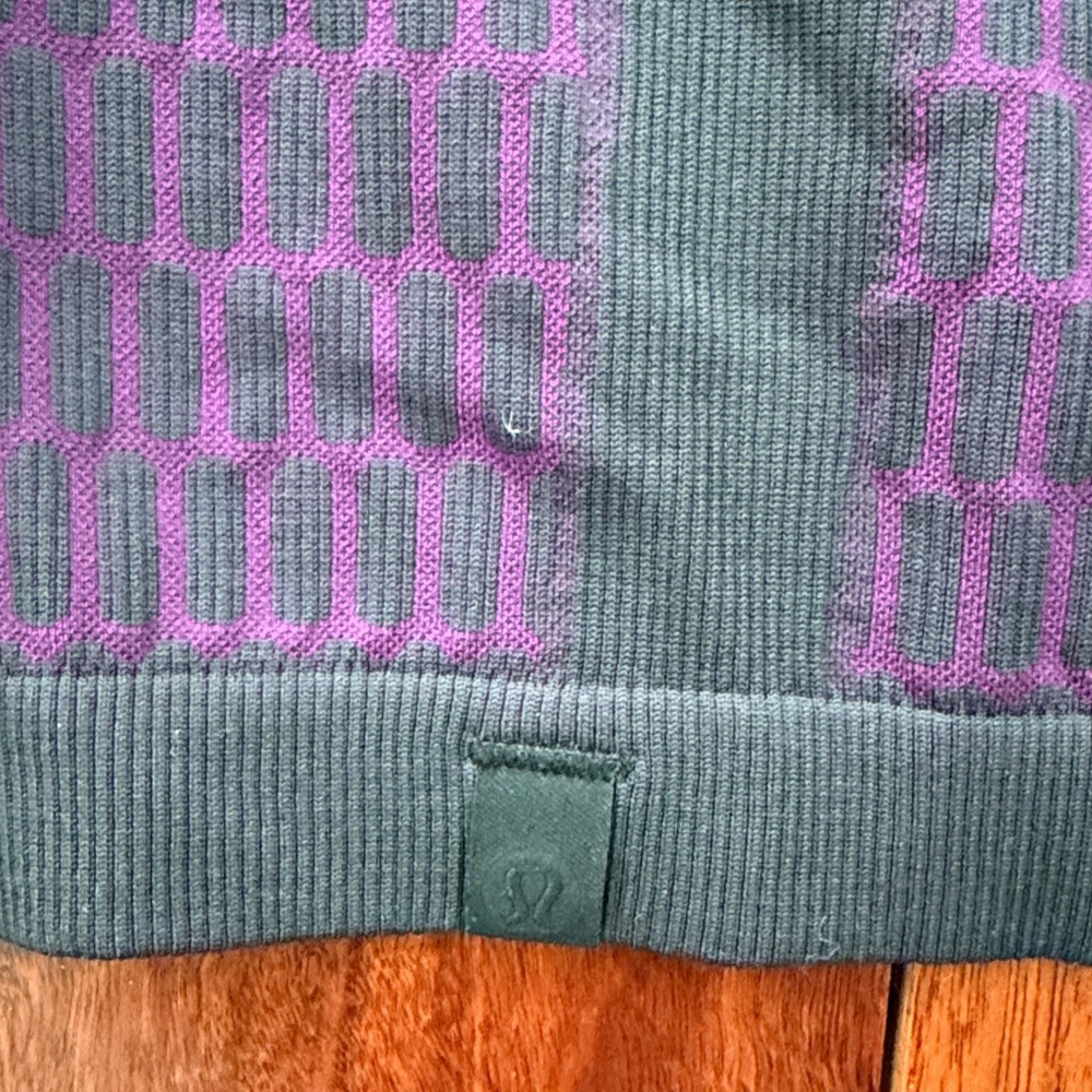 Lululemon Rest Less Purple Top - Picture 3 of 3
